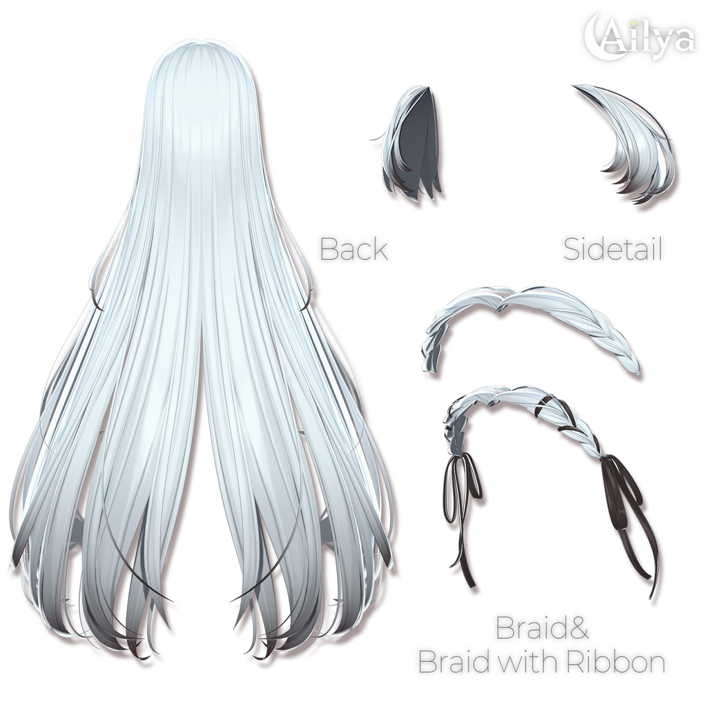 【50%】【17人】【VRC Hair】『流灯』RYUTOU