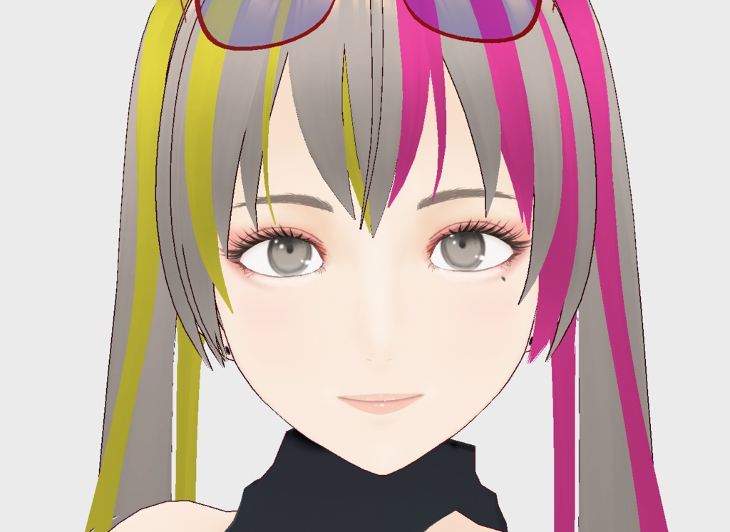 無料有 3Dモデル ぎゃるっぽい子 VRM cluster ※VRC