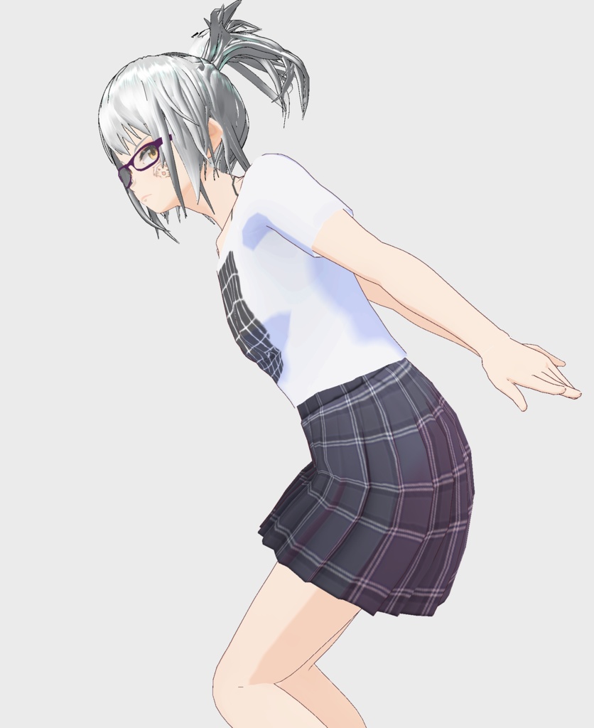 【無料】VROID アレが大きく見えるTシャツ