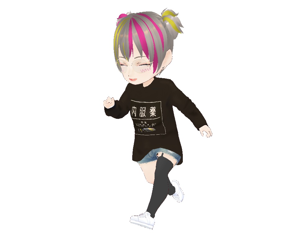 【VRM】身長59cm NEOKET cluster対応 チビゼロちゃん