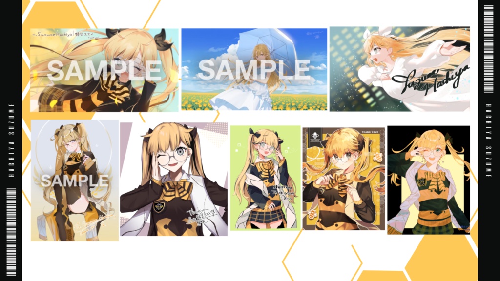 【限定一点/Limited 1 item】スズメバチモデル/Wasp Vtuber Model