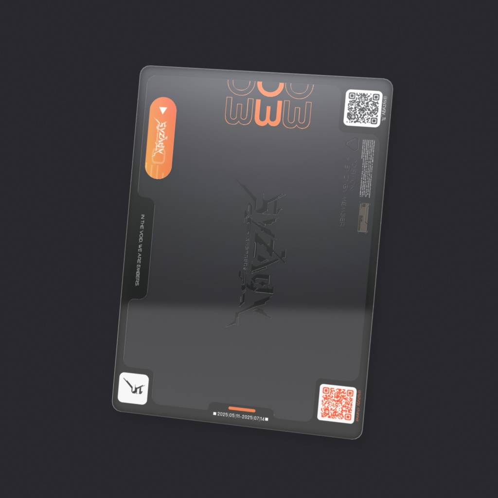 syzygy_クリアカード【#03成人隊員】