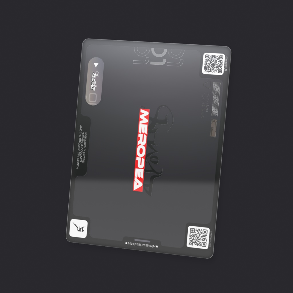 メロペイア_クリアカード【#01メロペイア】