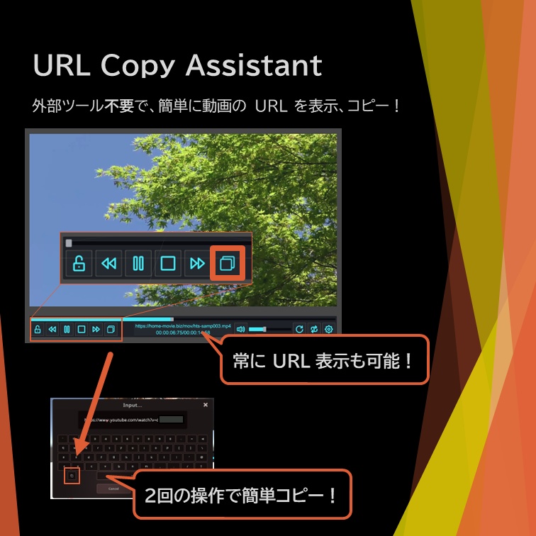 URL Copy Assistant - iwaSync3 の動画リンクを簡単コピー