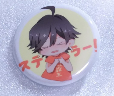 オジマンくんの缶バッチ