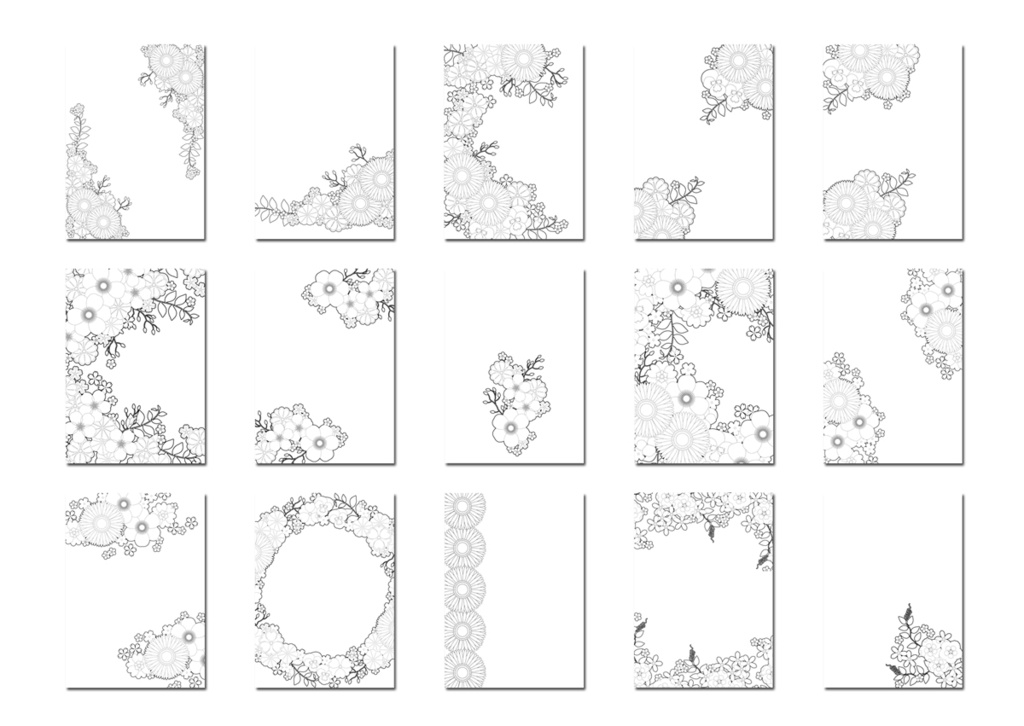 表紙用背景素材 10