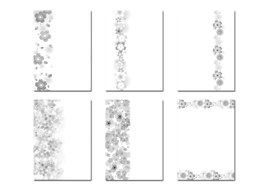 表紙用背景素材 桜02