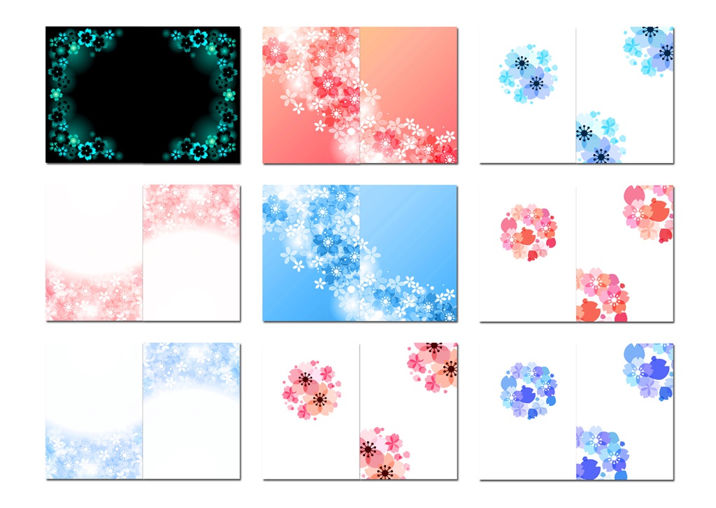 表紙用背景素材 桜02