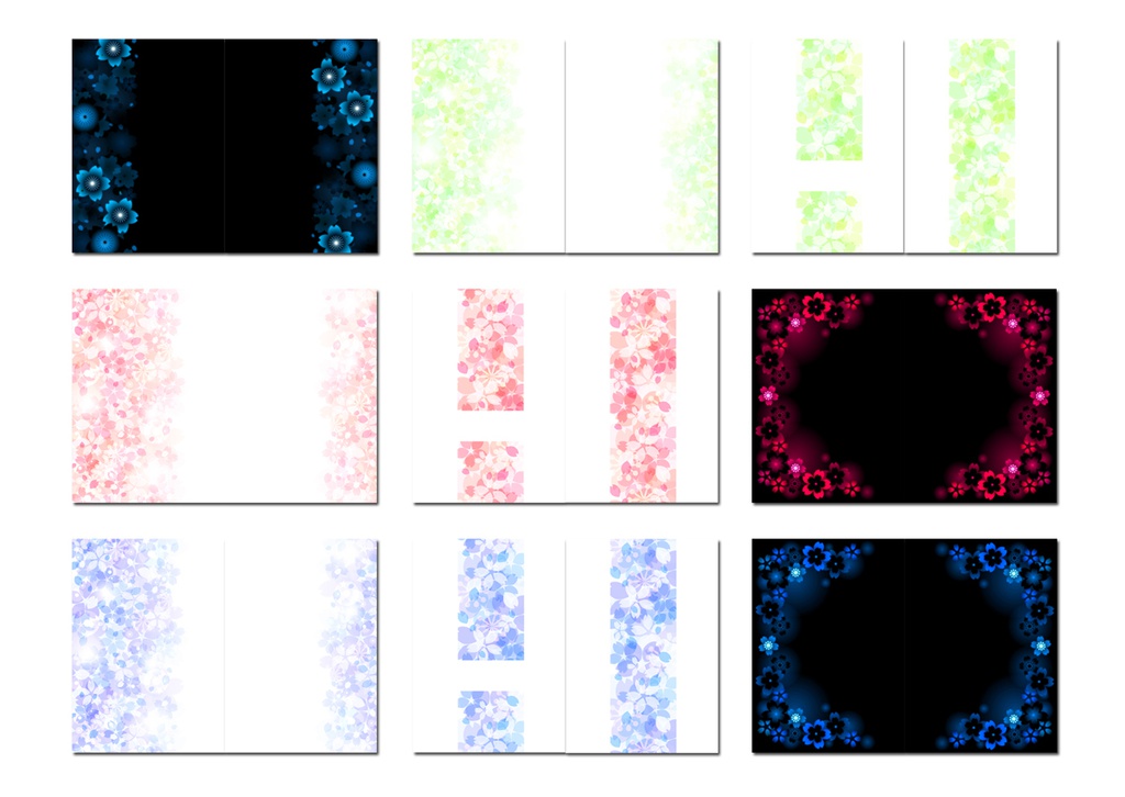 表紙用背景素材 桜02