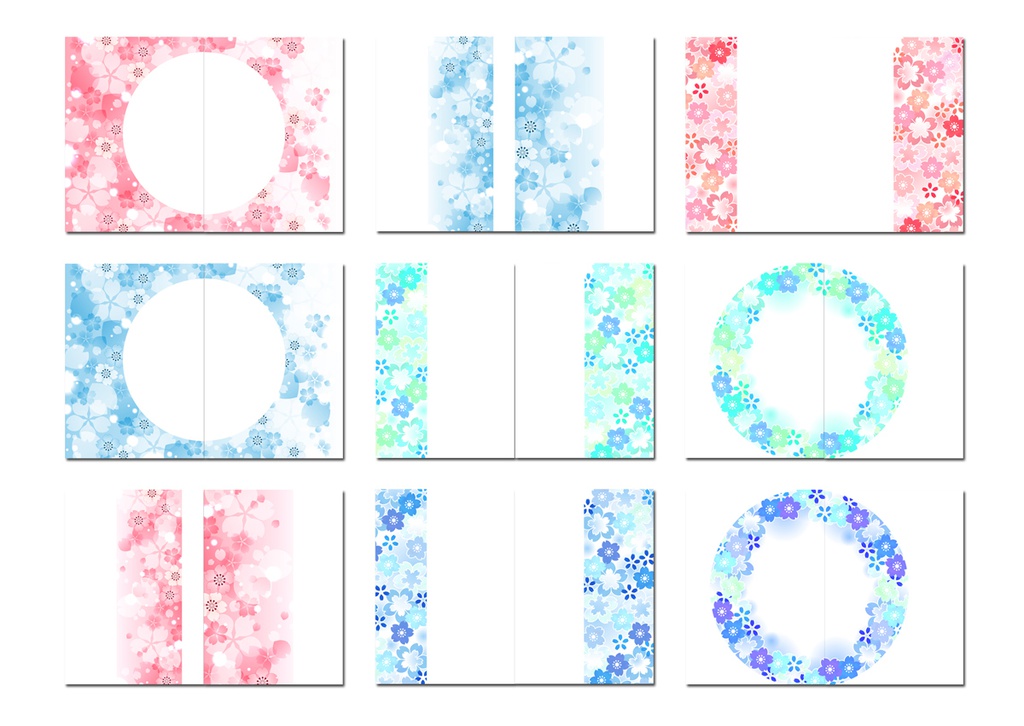 表紙用背景素材 桜02