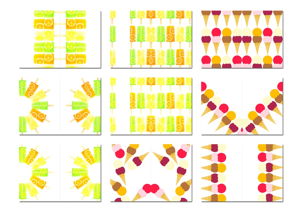 表紙用背景素材 お菓子