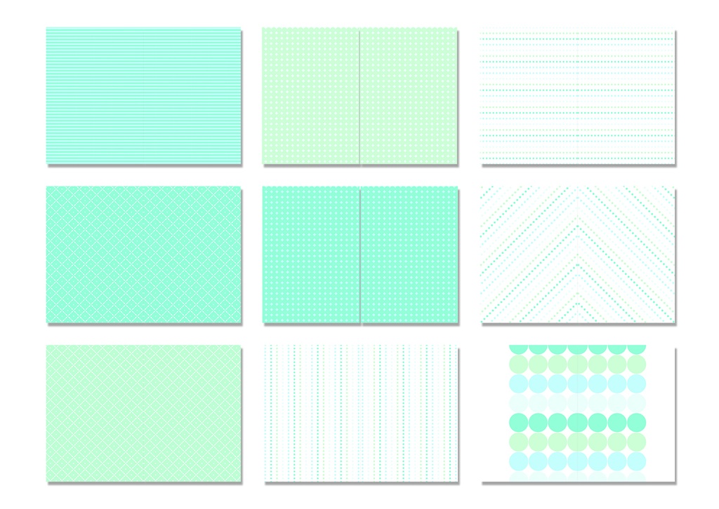 表紙用背景素材 青緑のパターン