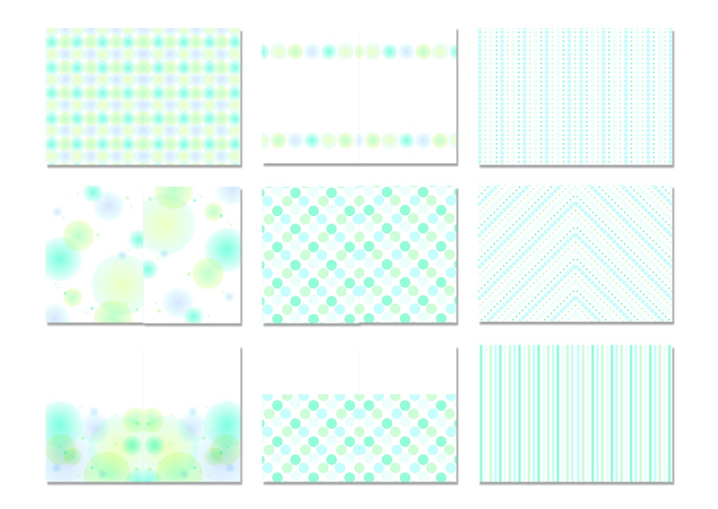表紙用背景素材 青緑のパターン