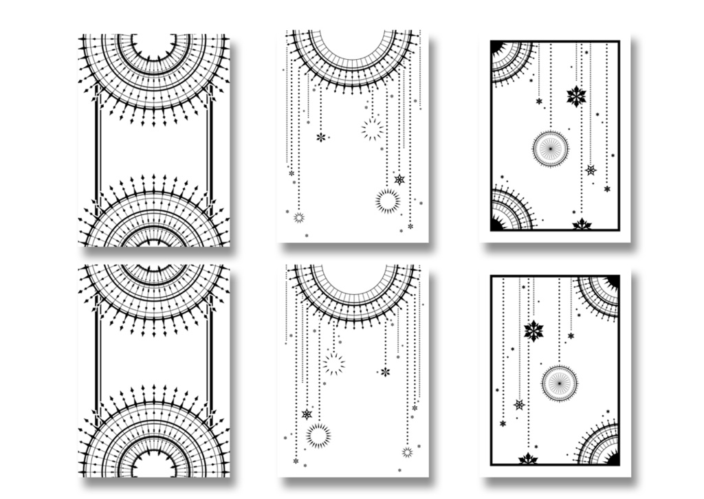 表紙用背景素材 星04