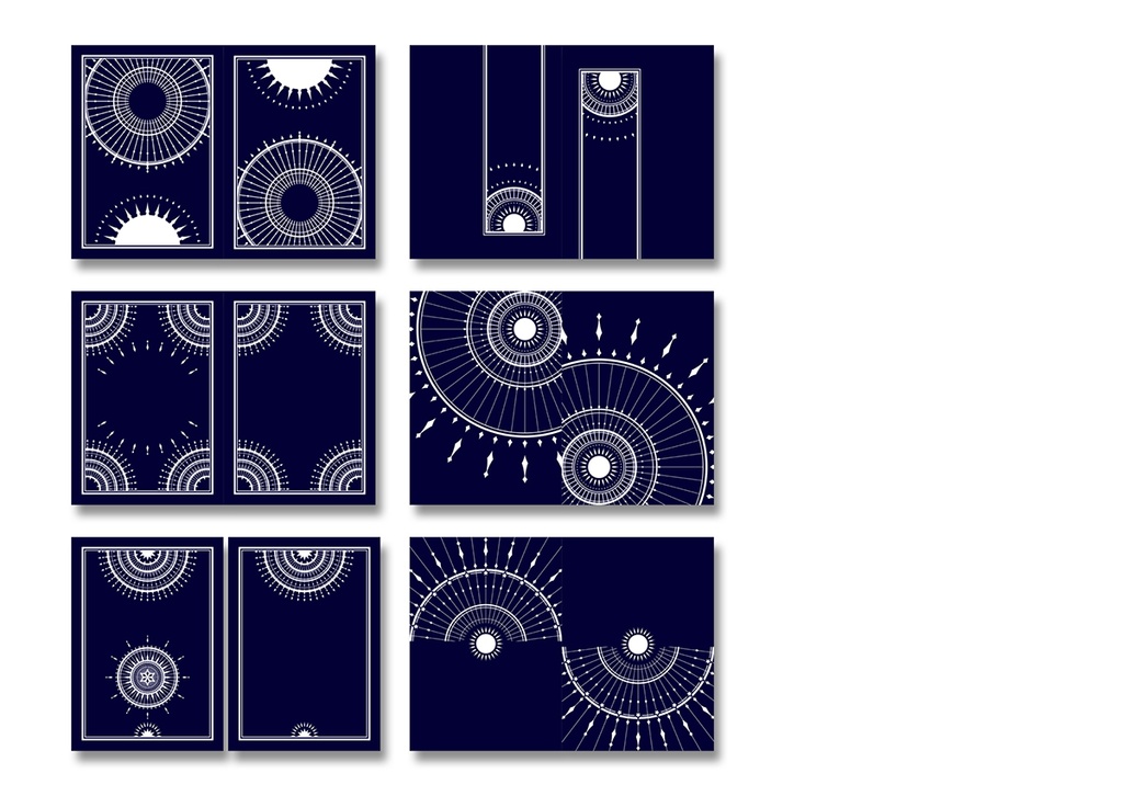 表紙用背景素材 星04