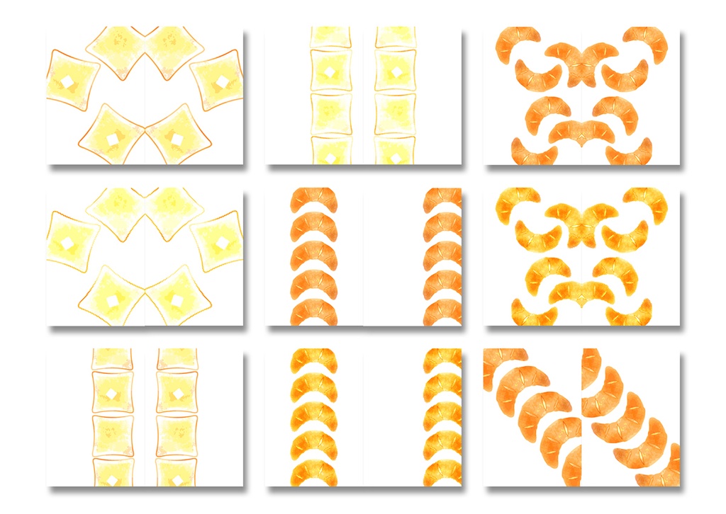 表紙用背景素材 パン
