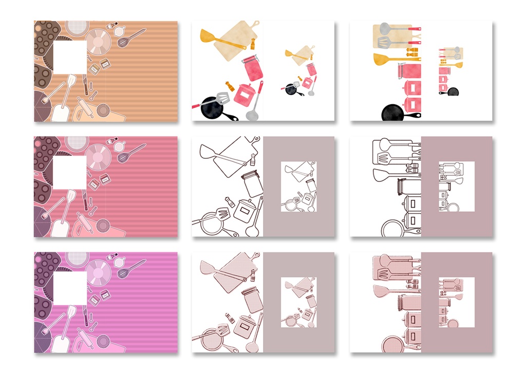 同人誌表紙用素材 キッチン