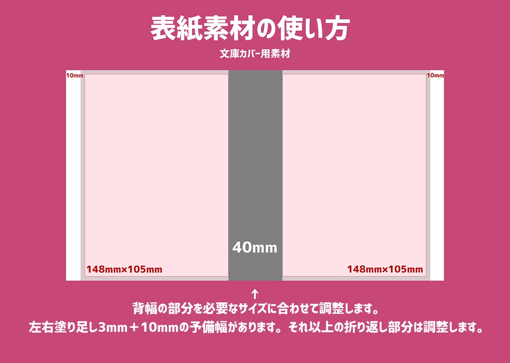 同人誌表紙用素材 間取図