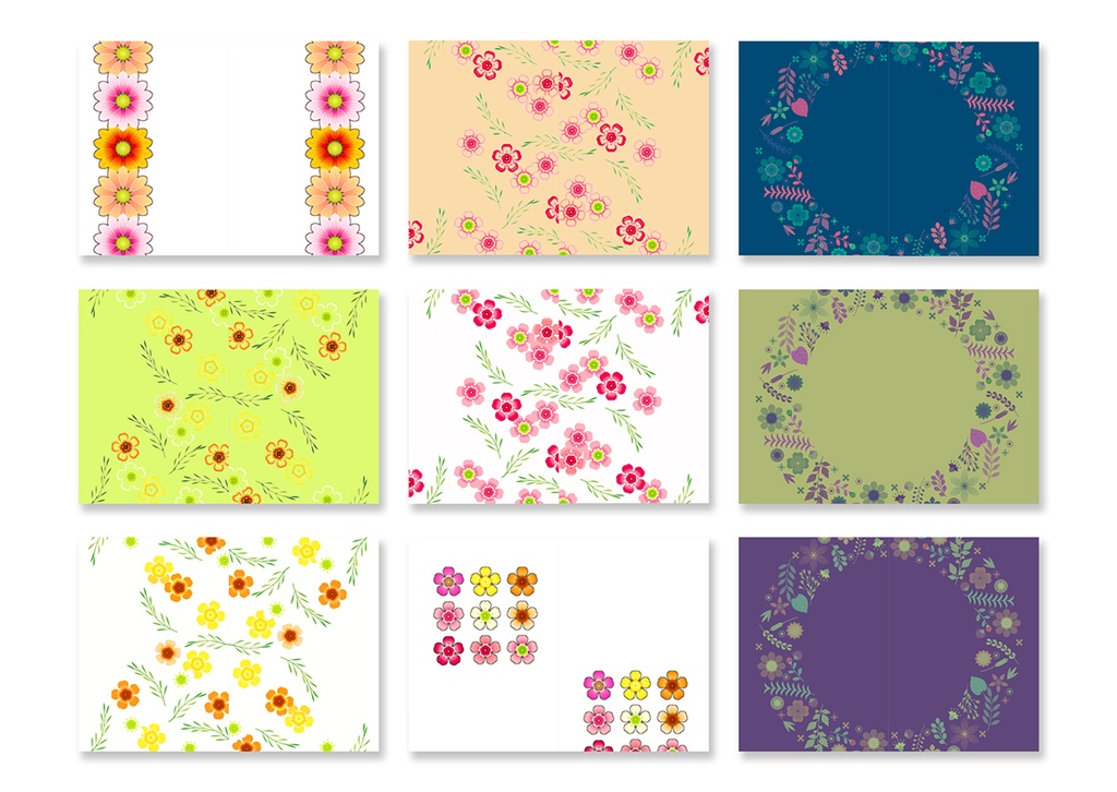 同人誌表紙用素材 花02