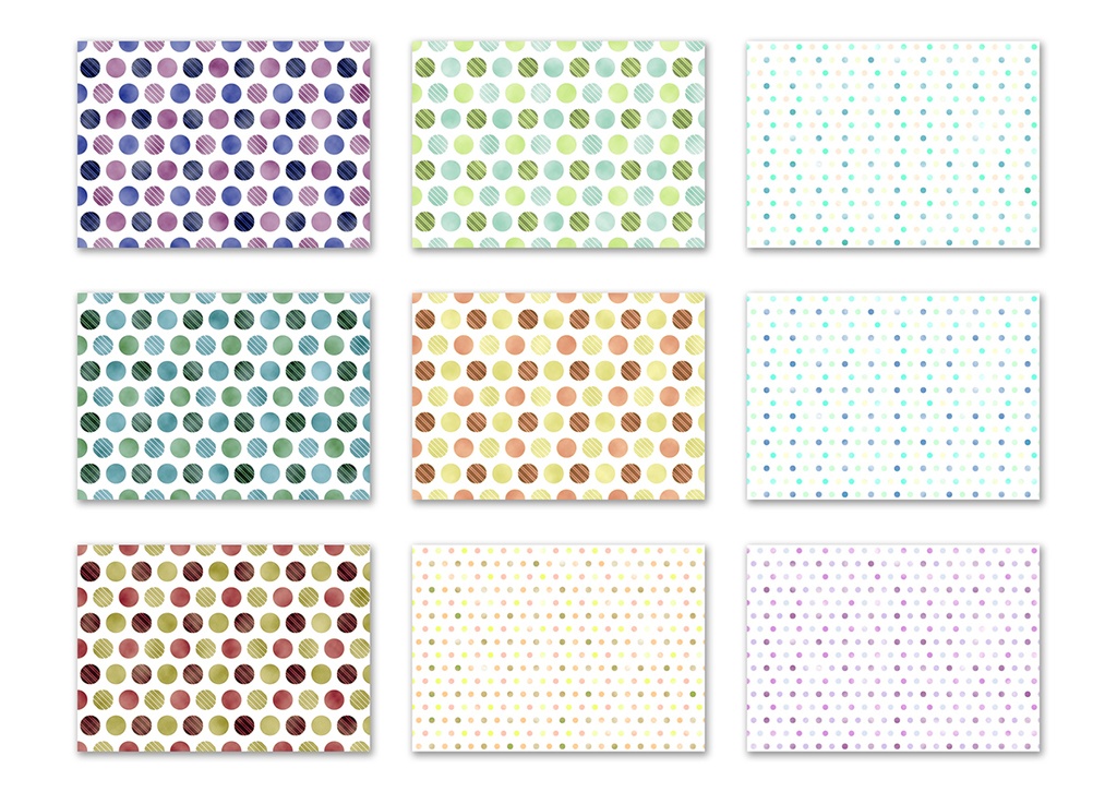 同人誌背景素材集 ドットパターン01