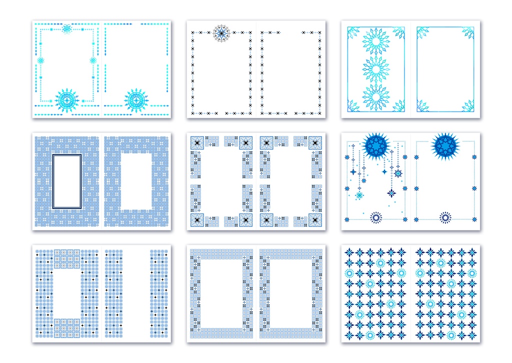 同人誌表紙用素材 モザイク模様