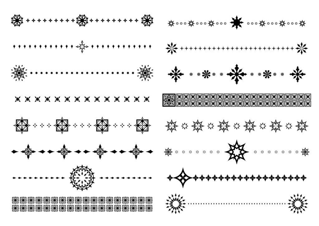 同人誌表紙用素材 モザイク模様