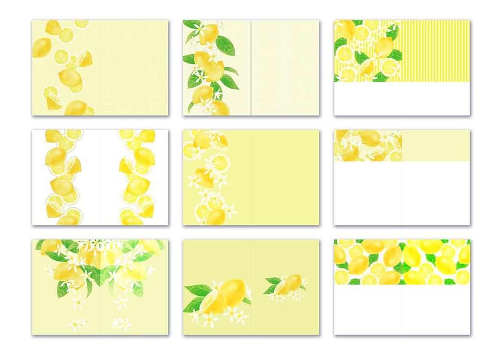 同人誌表紙用素材 レモン