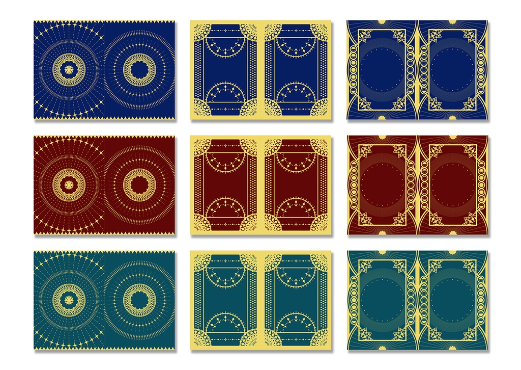 同人誌表紙用素材 星09