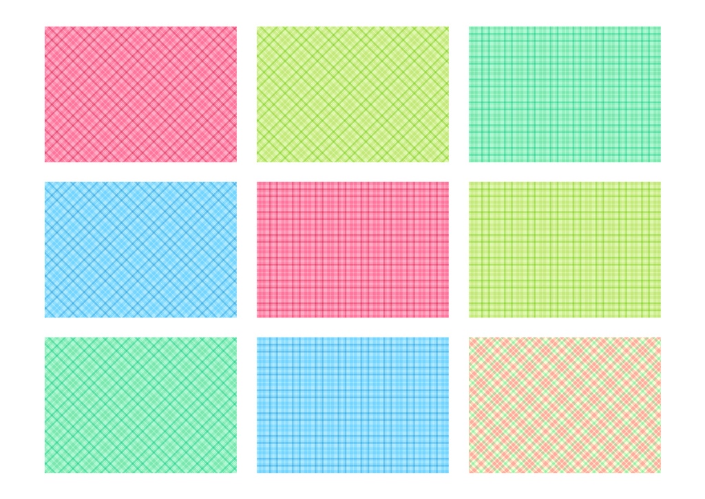 A4 背景素材集 チェックパターン 01