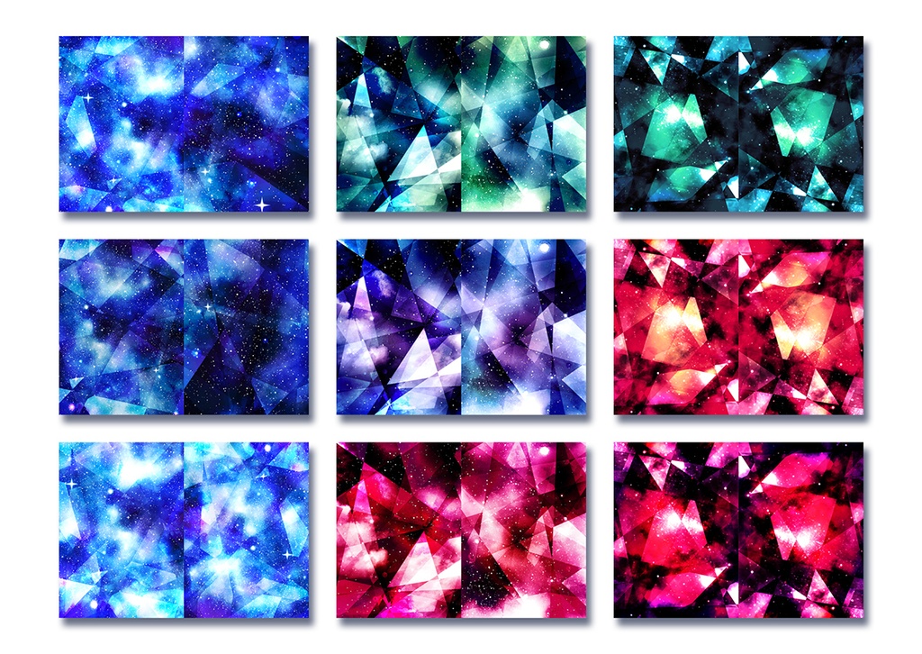 同人誌表紙用素材 屈折光