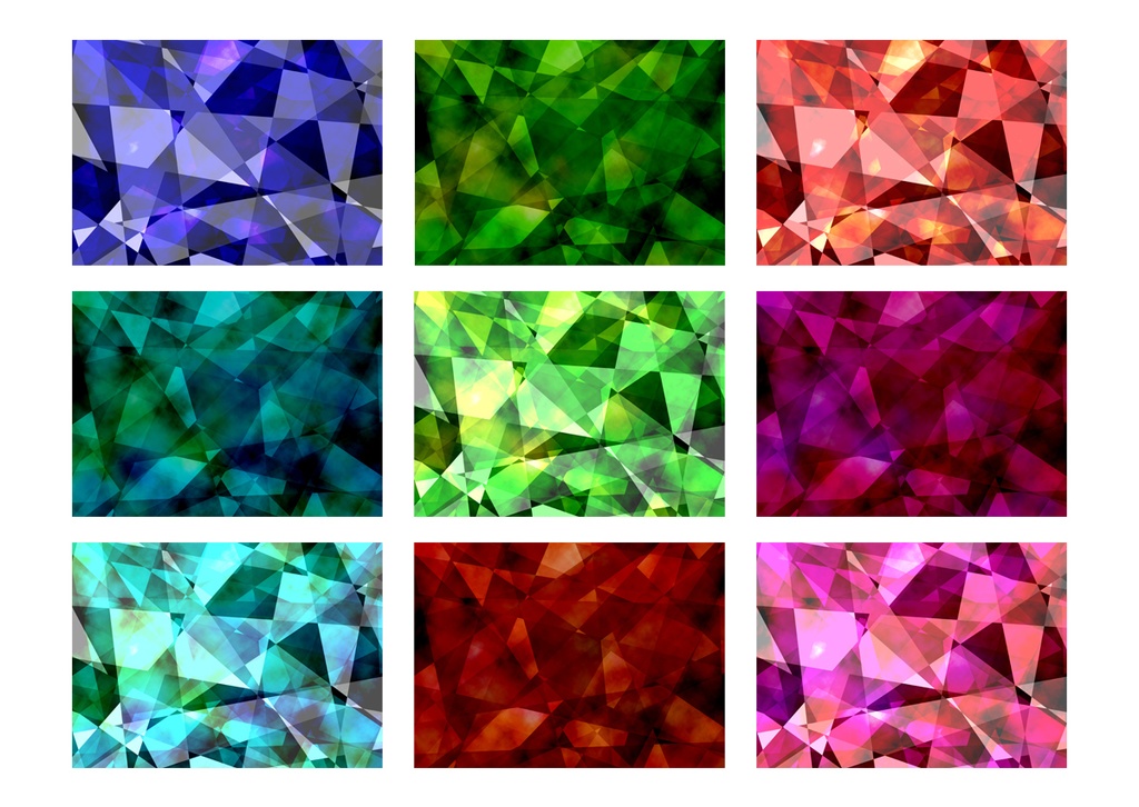 A4 背景素材集 屈折光02