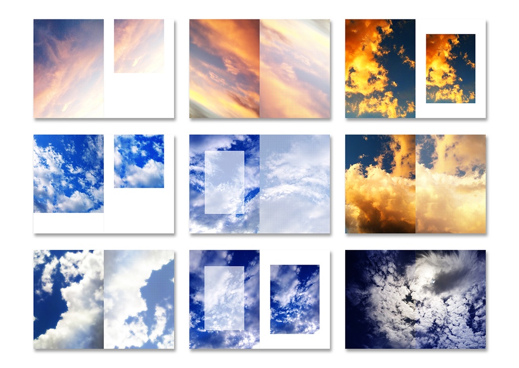 同人誌表紙用素材 空06