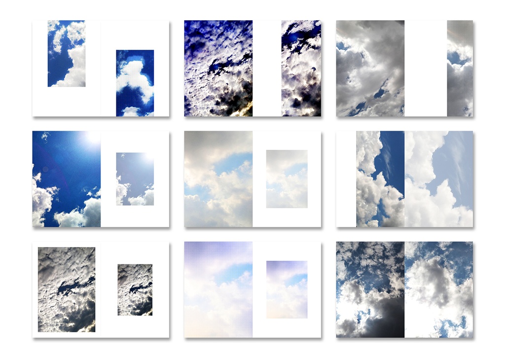 同人誌表紙用素材 空06