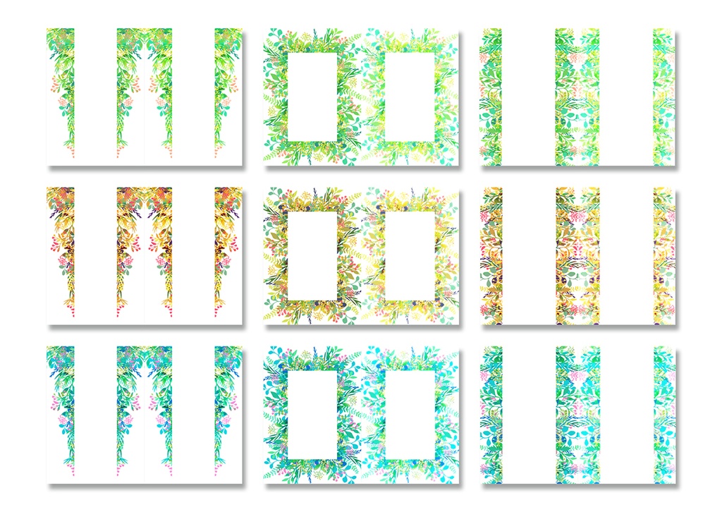 同人誌表紙用素材 手描きボタニカル 03