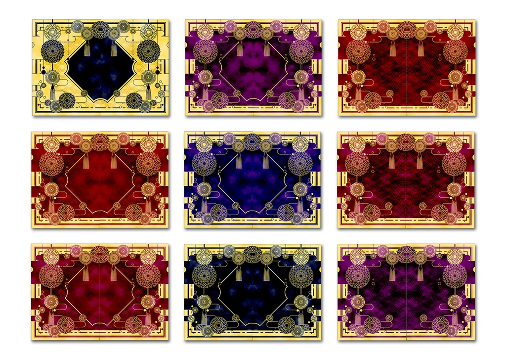 同人誌表紙用素材 和04