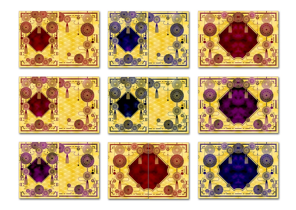 同人誌表紙用素材 和04