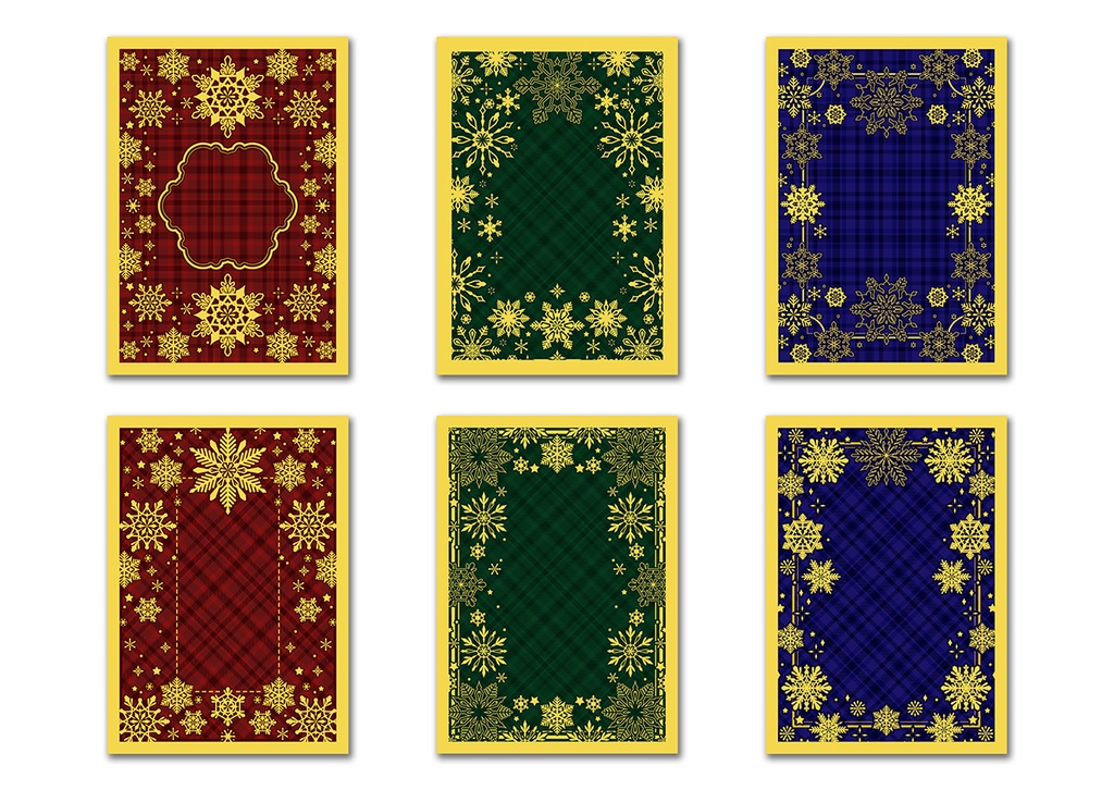 同人誌表紙用素材 クリスマス02