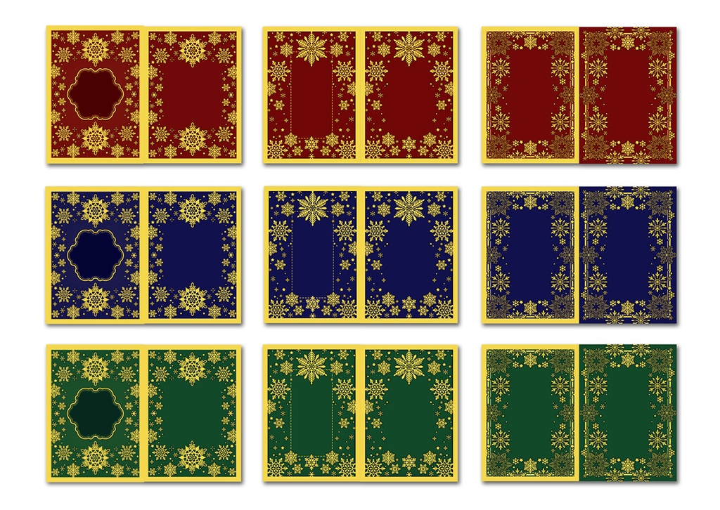 同人誌表紙用素材 クリスマス02