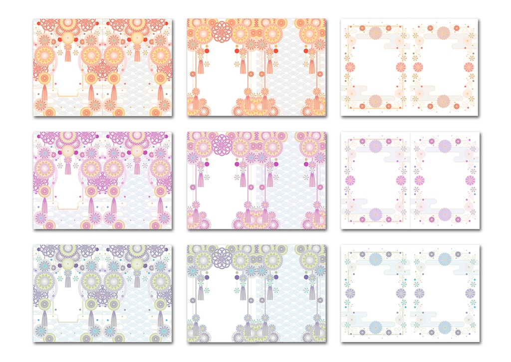 同人誌表紙用素材 和06