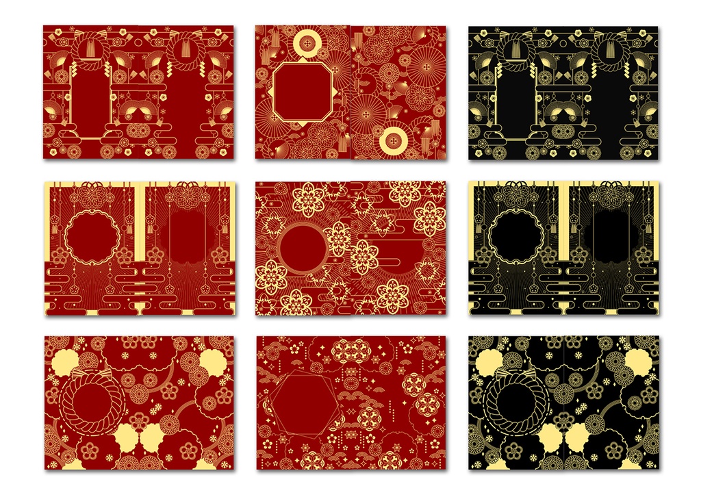 同人誌表紙用素材 和07