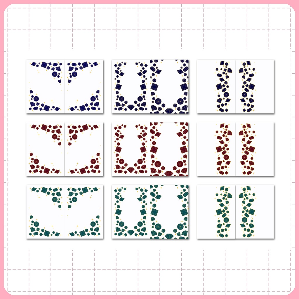 同人誌表紙用素材 宝石01