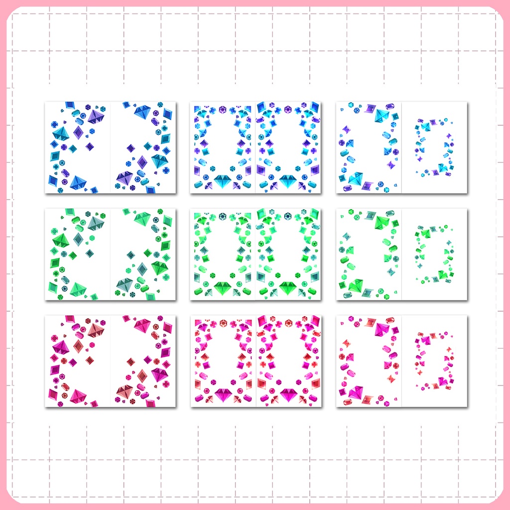 同人誌表紙素材 宝石02