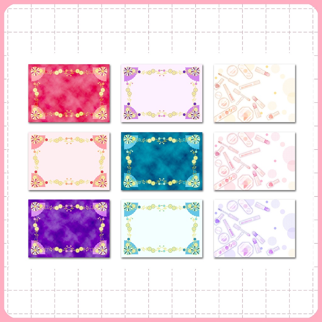 同人誌表紙用素材 折本001