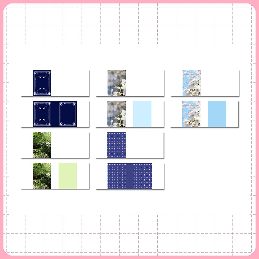 同人誌表紙素材 文庫カバー 001