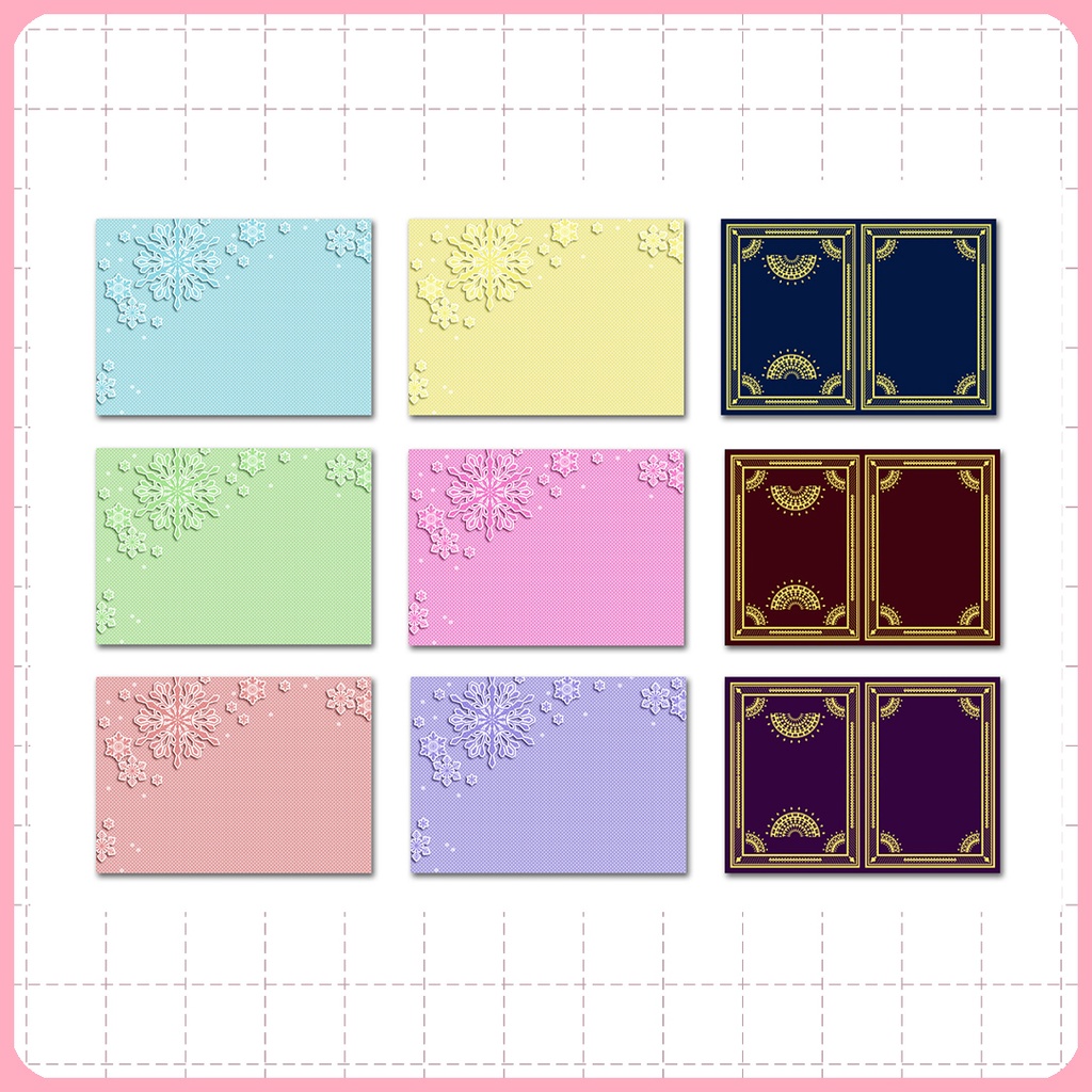 同人誌表紙用素材 折本003