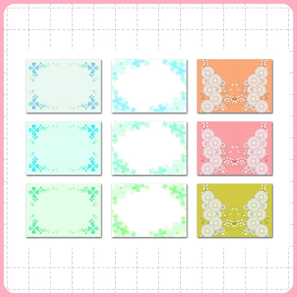 同人誌表紙用素材 折本004