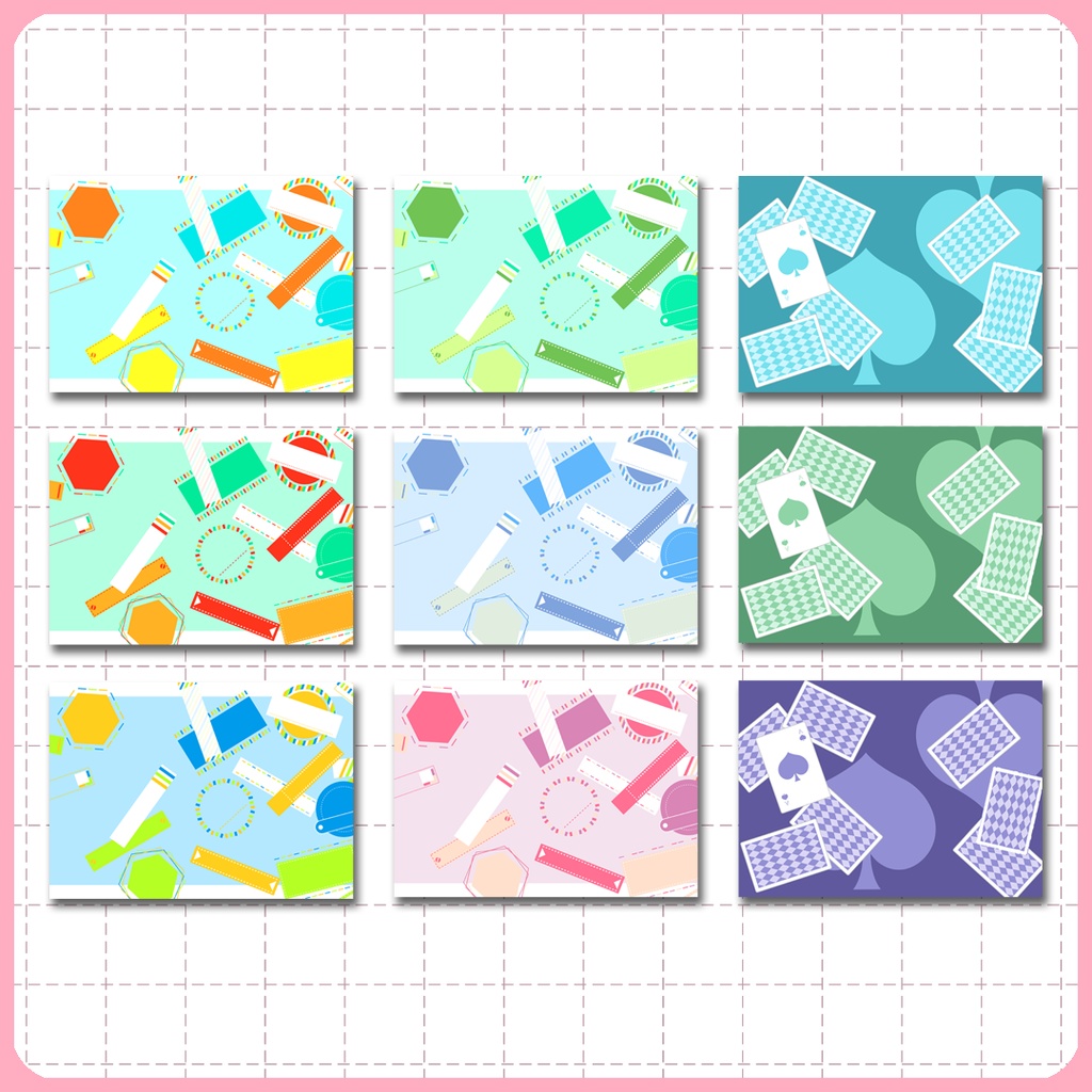 同人誌表紙用素材 折本006