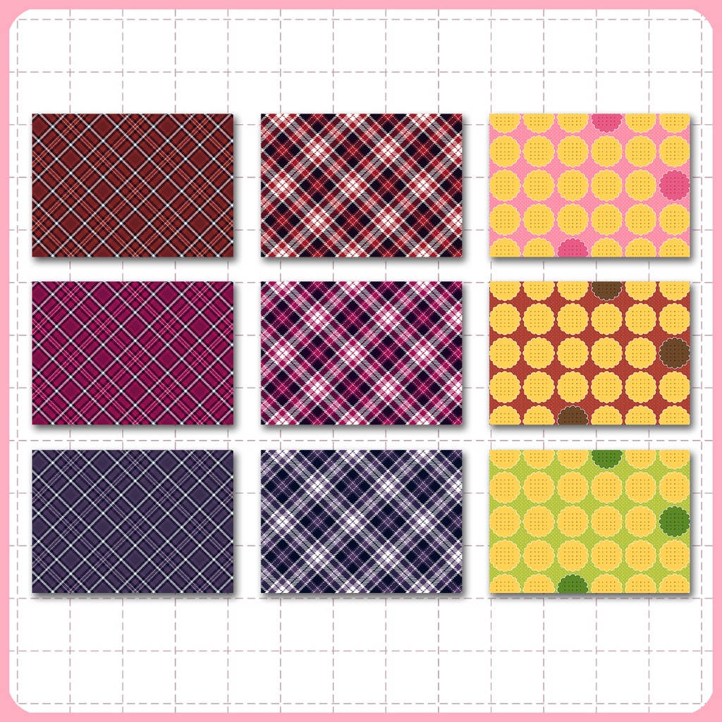 同人誌表紙用素材 折本006