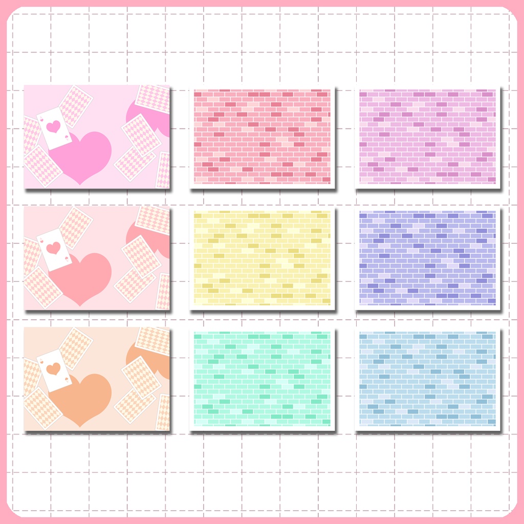 同人誌表紙用素材 折本006