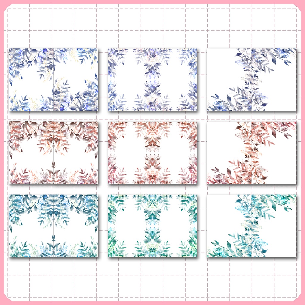 同人誌表紙用素材 手描きボタニカル 05